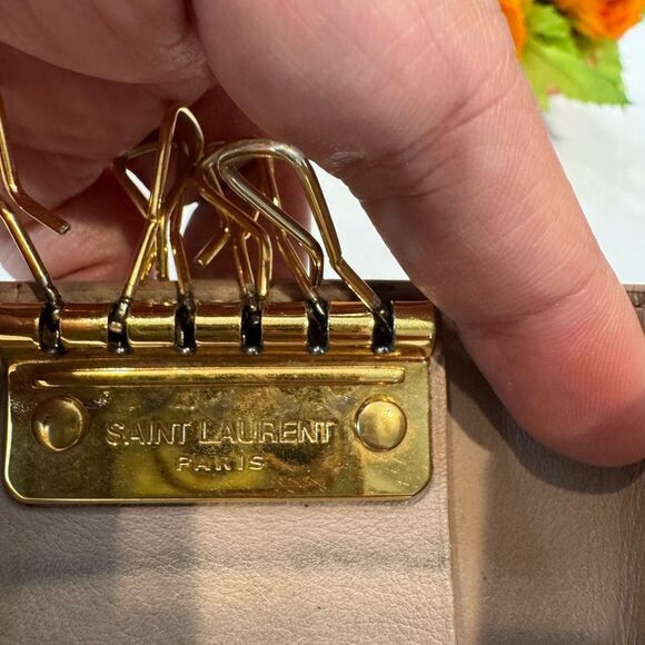 Yves Saint Laurent Taupe Card Holder - Picture 12 of 16